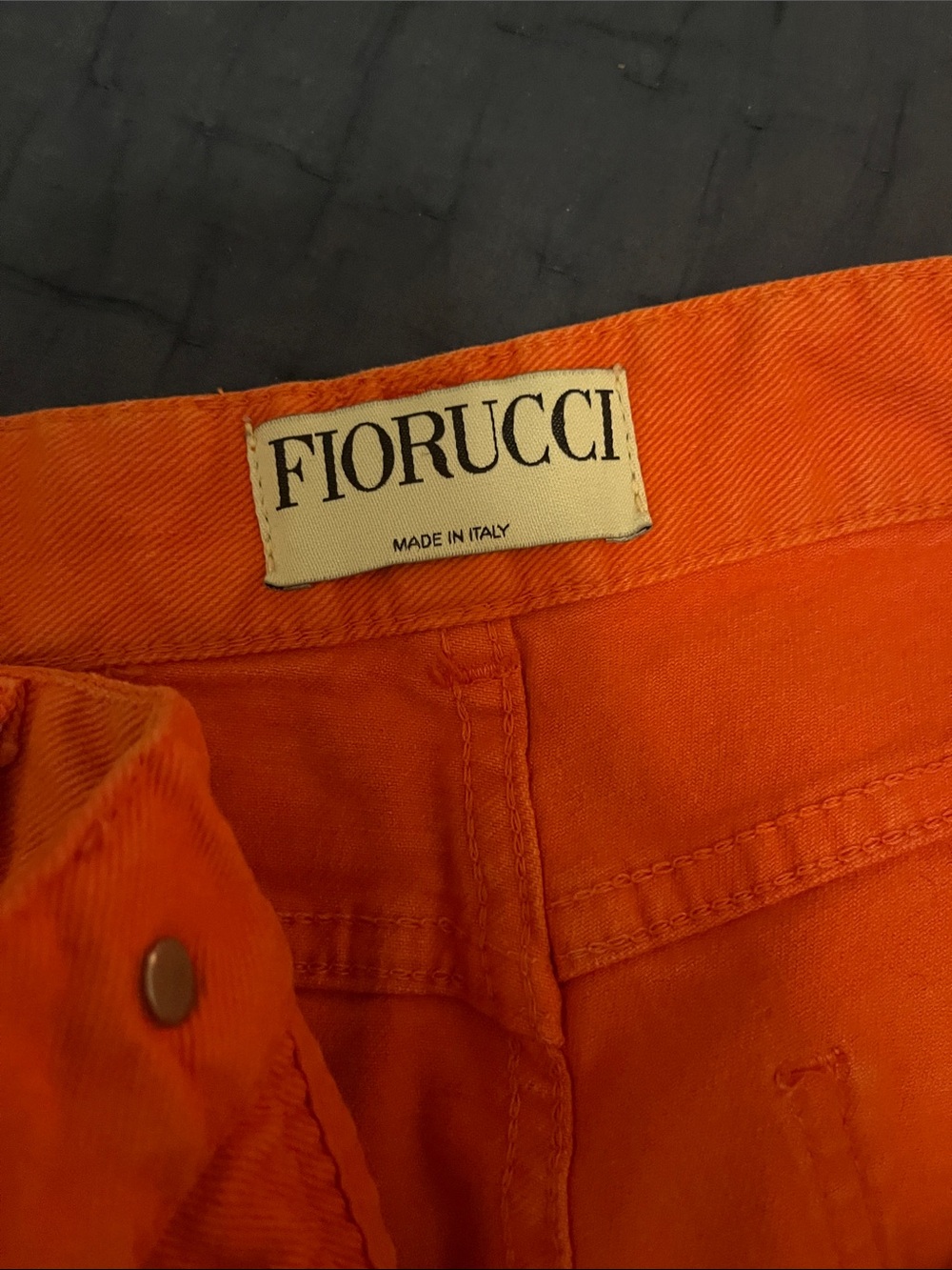 Fiorucci Orange Jeans - Picture 2 of 4